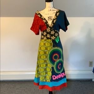 Desigual short sleeve dress